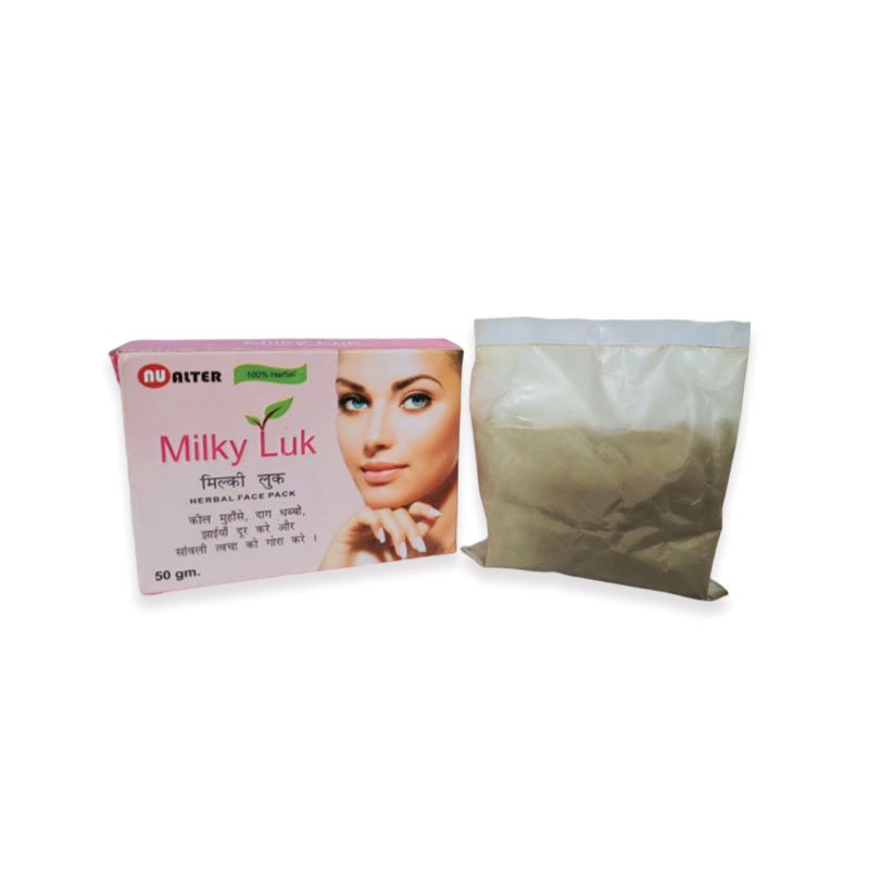 MILKY LUK (IMPROVES COMPLEXION OF SKIN,TREATS ACNE & PIMPLES, COMBATS COSMOTOLOGICAL INFECTIONS)